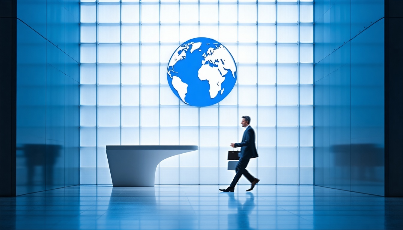 Logo de corporativo financiero global