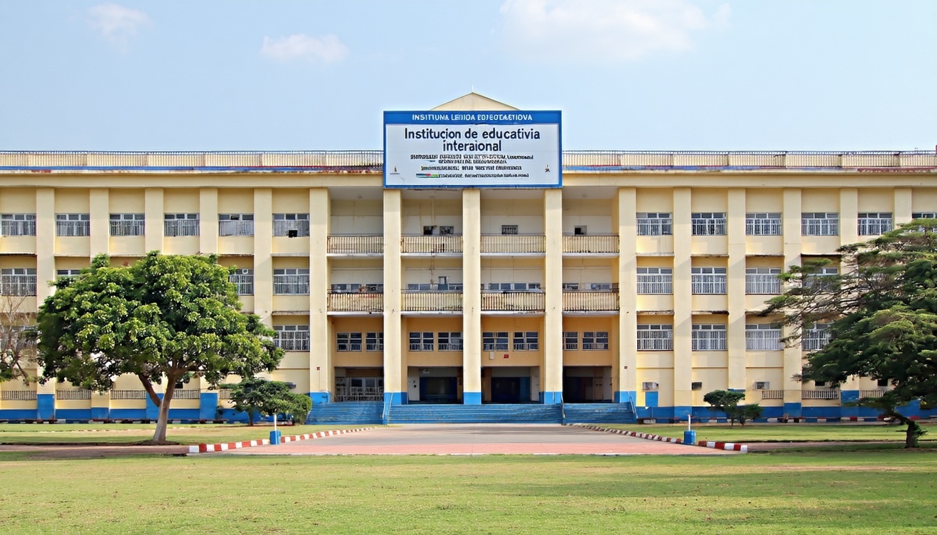 Logo de institución educativa internacional